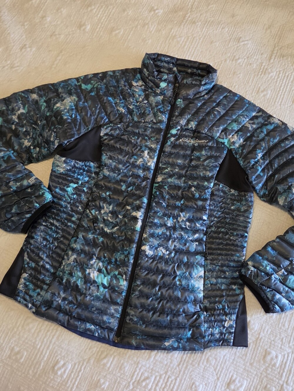 Eddie Bauer First Ascent MicroTherm StormDown 800 Packable Puffer Jacket, Size S